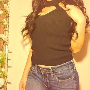 Black spandex shirt😍😍😍